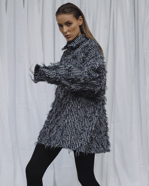 Рубашка URBAN FRINGE Suborbia, цвет: blue, 04670 купить онлайн