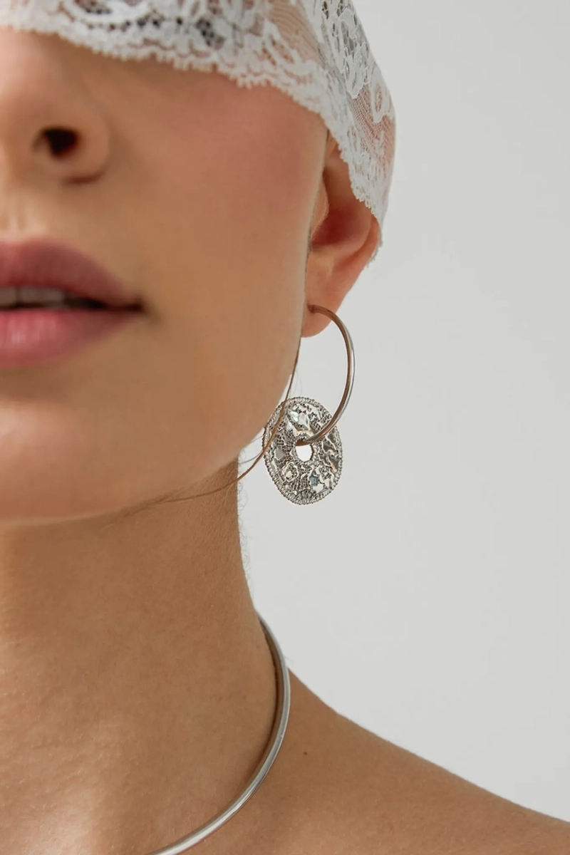 Серебряная подвеска «Кружево» SBLESKOM, цвет: серебро, 12121 купить онлайн