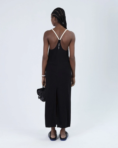 Платье длинное JE ASIA ST 71, цвет: Черный, Ast71.Je-dress.viscose.black купить онлайн