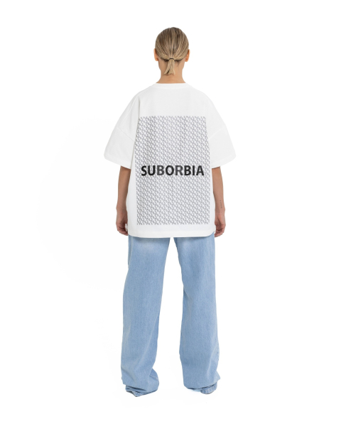 Футболка PATTERN Suborbia, цвет: WHITE, 03373 купить онлайн