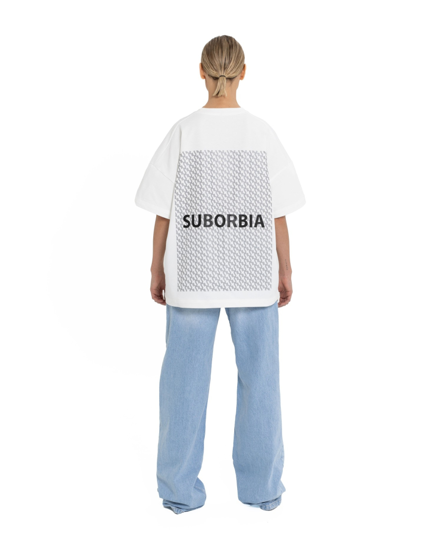 Футболка PATTERN Suborbia, цвет: WHITE, 03373 купить онлайн