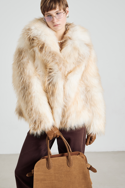 Шуба LISA MIA AIM, цвет: молочный, MIA723 купить онлайн