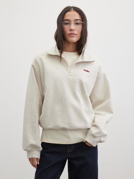 Толстовка футер с вышивкой