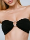 Лиф бандо "Цианея" I WANT BIKINI, цвет: Черный  купить онлайн