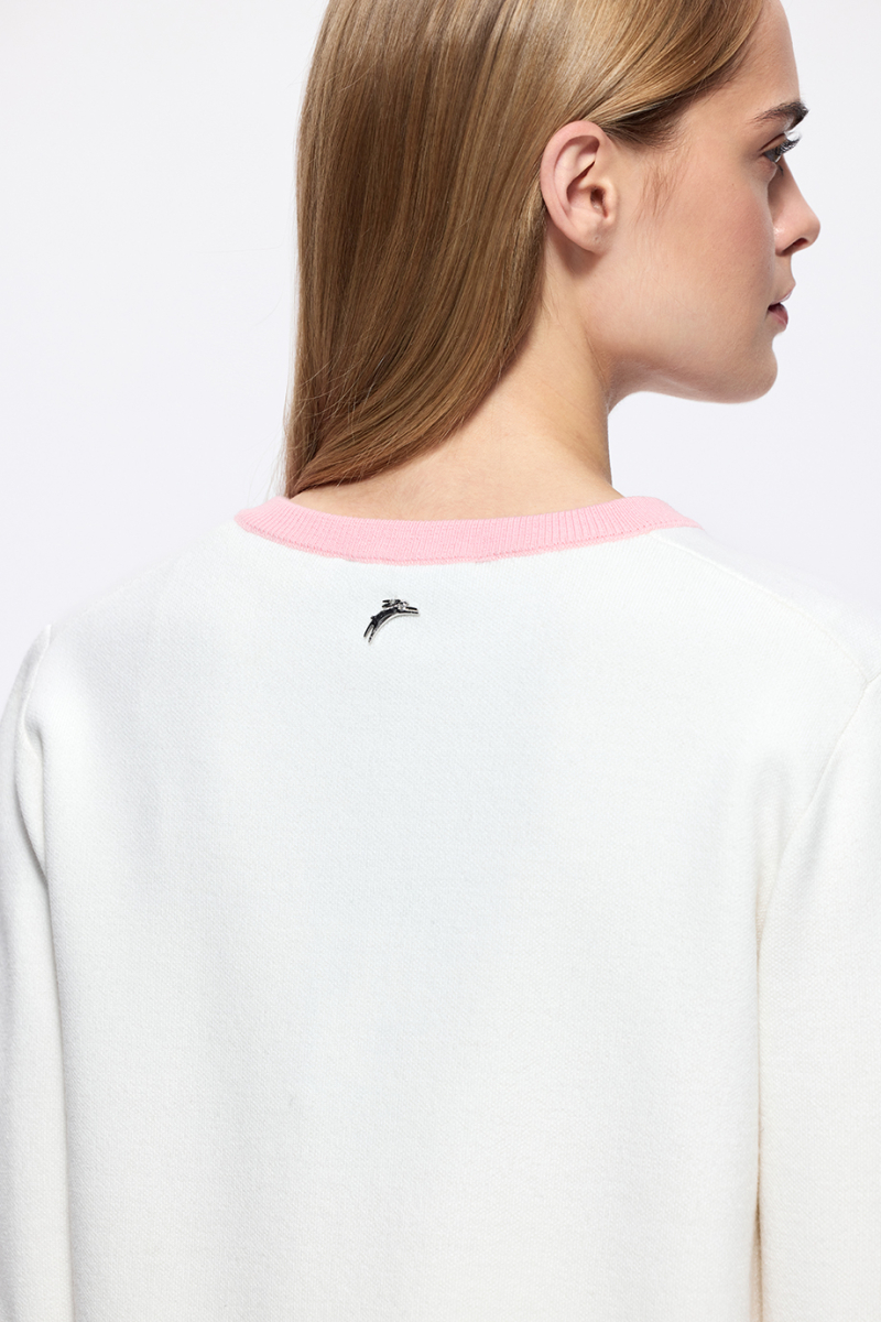 Кардиган с завязками-бантами DREAMS BY ALENA AKHMADULLINA, цвет: белый, 126104040304455/102000 купить онлайн