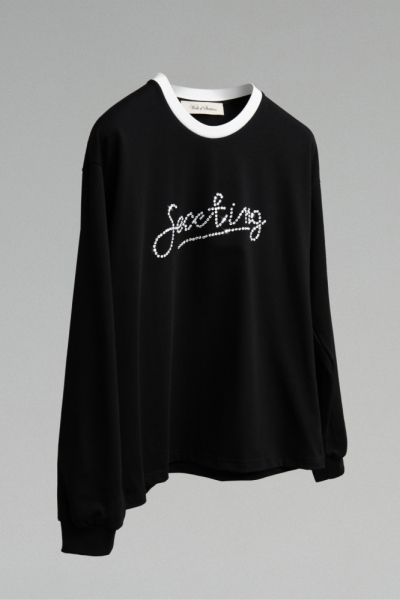 Лонгслив с надписью