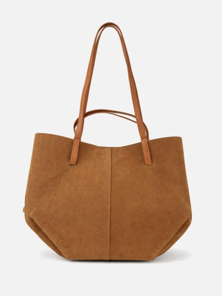 Сумка Мариса большая brand salad, цвет: замша карамельная J-704-PHR 8057 купить онлайн