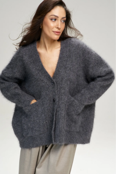 Кардиган Fluffy Grey