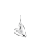 Подвес LOVE с фианитом LU JEWEL, цвет: серебро, 29800059961359 купить онлайн