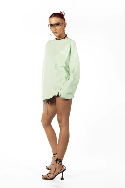Лонгслив Mint "Bandana long" types, цвет: мятный,  купить онлайн