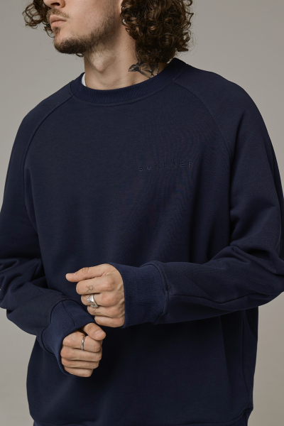 Свитшот из футера Rich Raglan Lite