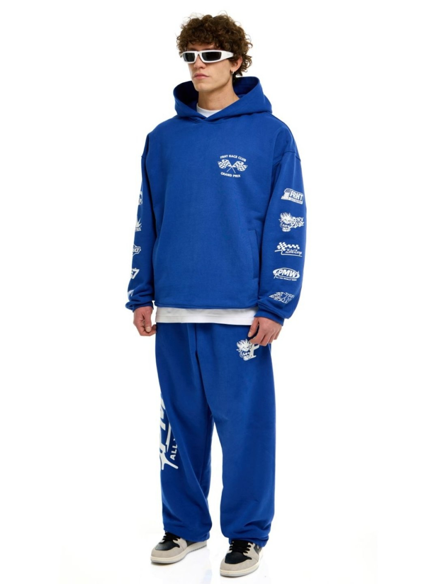 Худи «Гоночный клуб» FRHT, цвет: королевский синий HDRCRLB | новая женская коллекция купить онлайн