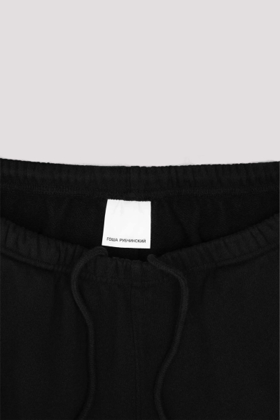 Спортивные брюки прямые ГОША РУБЧИНСКИЙ, цвет: Черный, SWP_0301_black купить онлайн