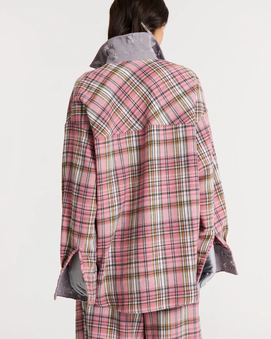 Рубашка в клетку ROSE