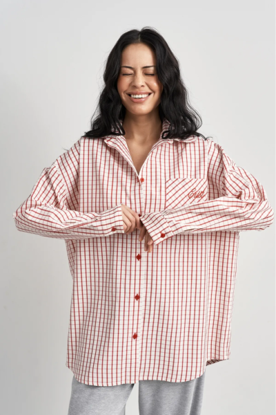 Рубашка в клетку