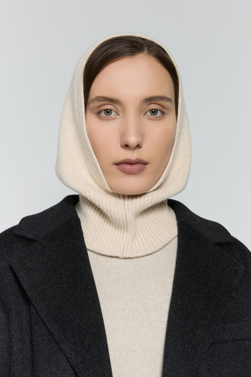 Капор из смесового кашемира ver.2.0