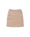 Мини-юбка на запах To be Blossom, цвет: BEIGE, 051370 купить онлайн