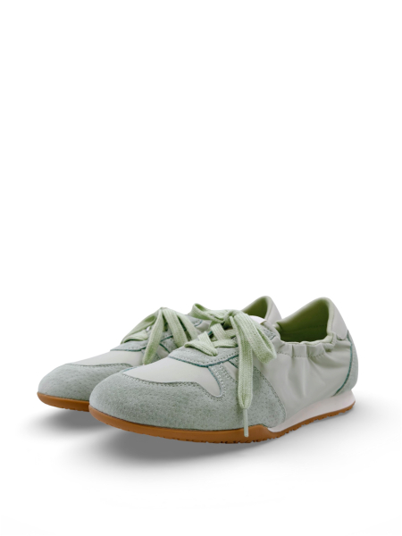 Кеды из натуральной замши и текстиля (мятный) GRANDERA, цвет: мятный z21-d015-6 (913) купить онлайн