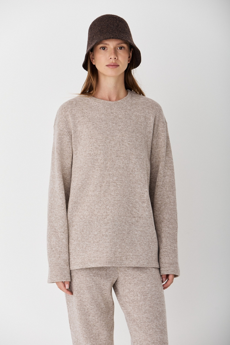 Свитшот из смесовой шерсти CL
