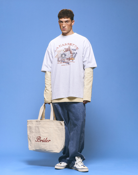 Футболка T-Shirt "Souvenir Magnétique" Brûler d'Amour, цвет: melange, BS2404C-2227-10 купить онлайн