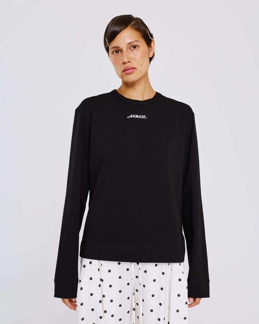 Лонгслив из хлопка