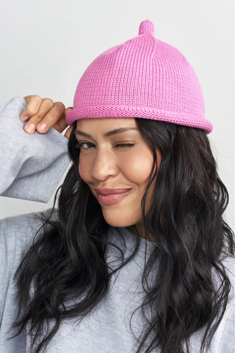 Шапка желудь из хлопка