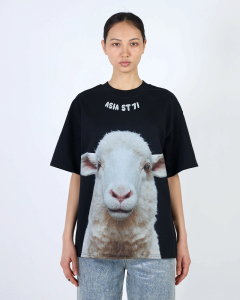 Футболка LUNA & SHEEP 300 GR BLACK