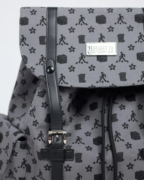 Рюкзак MONOGRAM CANVAS GREY LARGE ASIA ST 71, цвет: серый Ast71.backpack-mngrm-grey-large купить онлайн