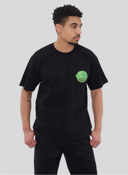 Футболка ZNY LIME LOGO ZNY, цвет: Черный, T-LIMELOGOSS25-BLK купить онлайн