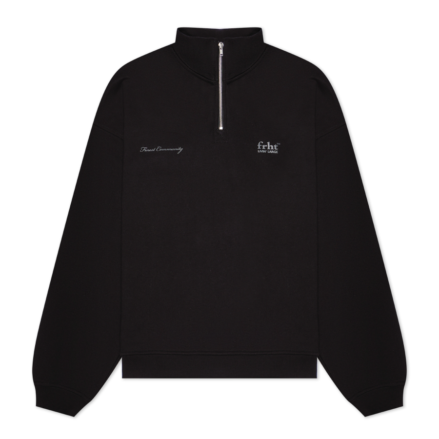 Свитшот FRHT Half-Zip FRHT&OUT OF REACH, цвет: цвет, SWTHLFZIPBLK купить онлайн