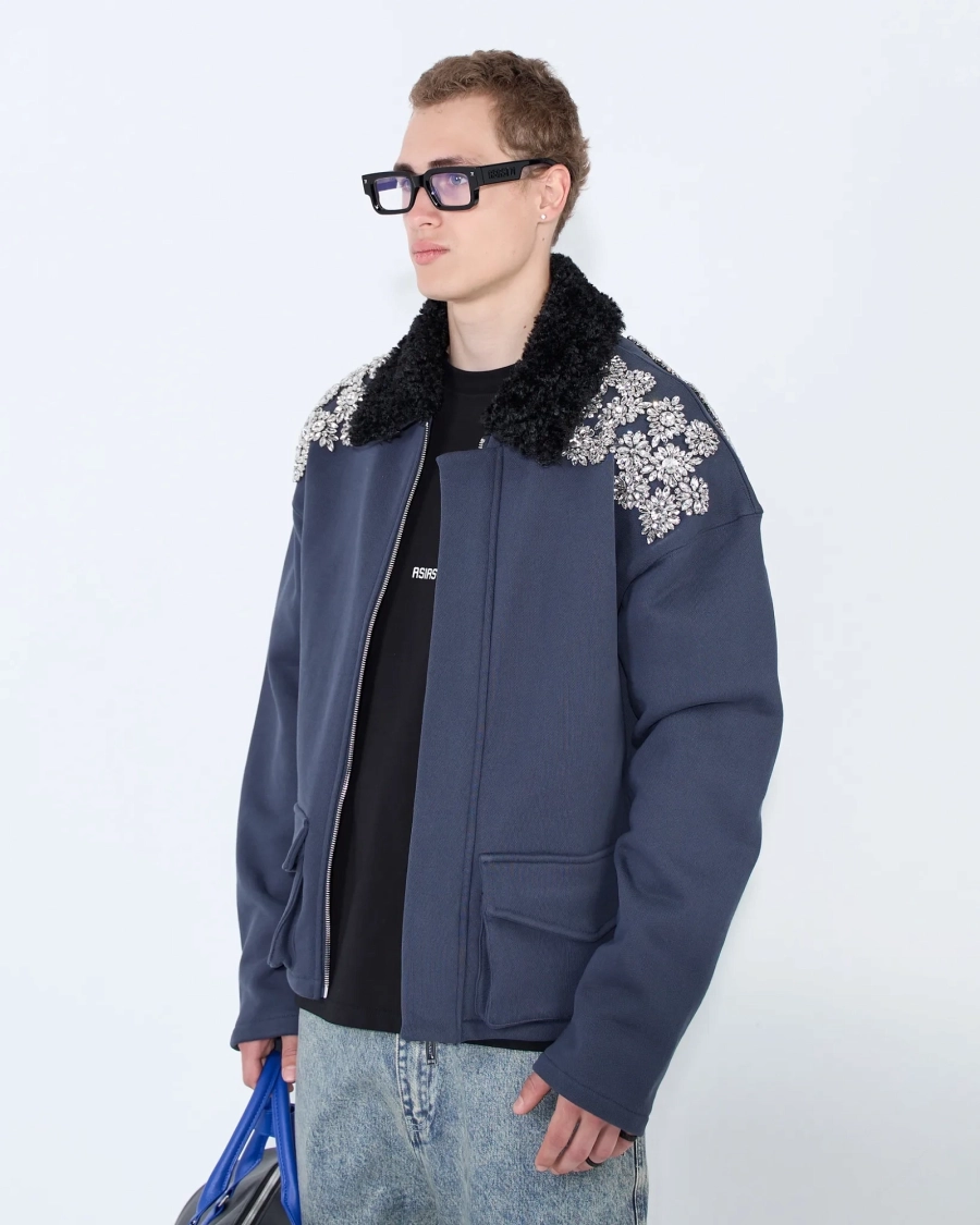 Жакет STONES PARIS GREY ASIA ST 71, цвет: серый, Ast71.jacket-stones-grey купить онлайн