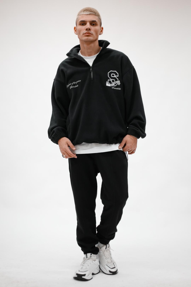 Флис на змейке SCANDALIS, цвет: Черный, Флис001а купить онлайн