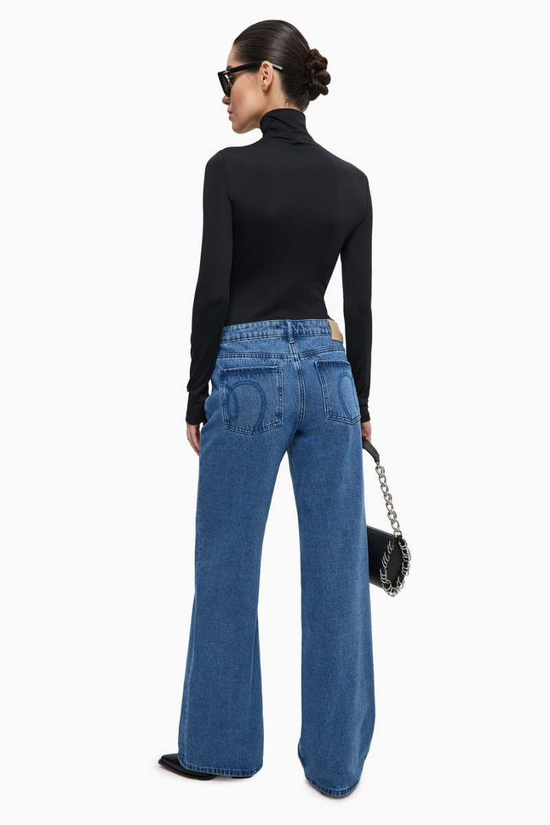 Джинсы из смесового хлопка TOPTOP, цвет: синий, TT.036.12903.621 купить онлайн