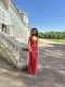 Юбка из софта макси VELVET, цвет: красный в цветок, 00-00004935 купить онлайн