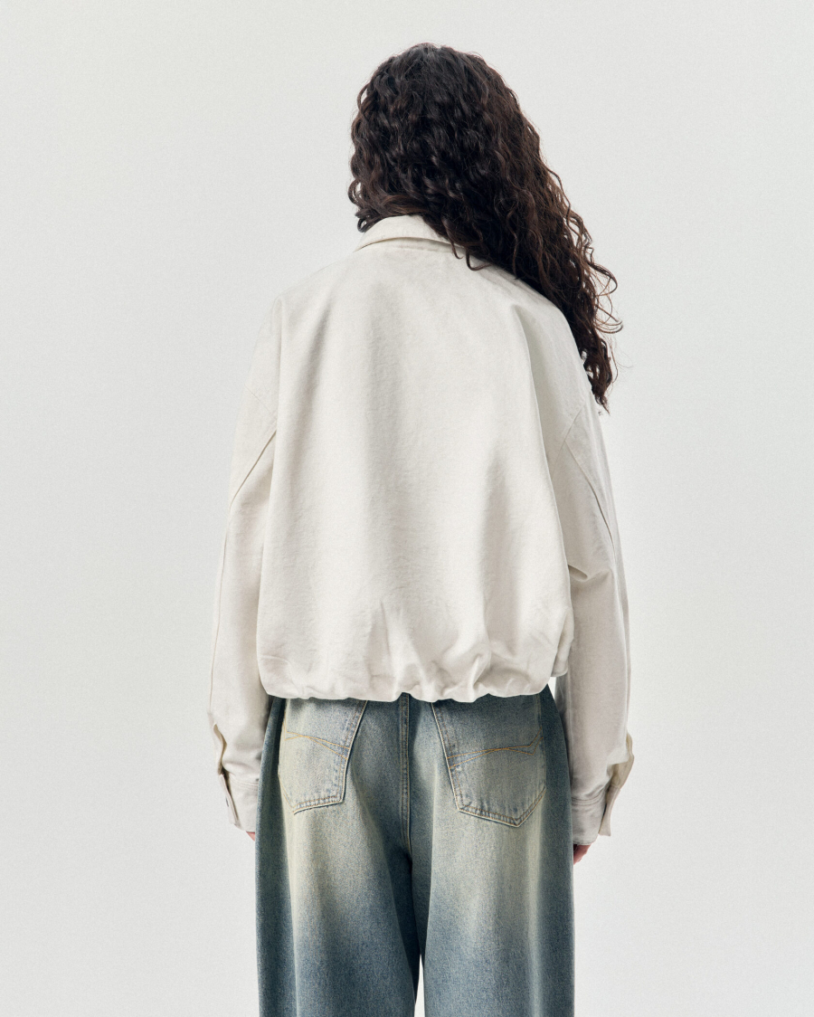 Куртка деним NAIPACHE, цвет: белый, 2614013000 купить онлайн