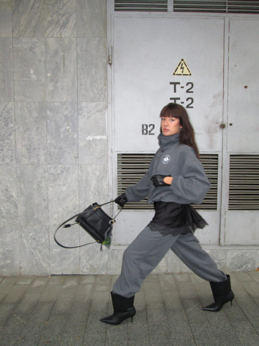 Брюки PACE marte, цвет: темный меланж,  купить онлайн