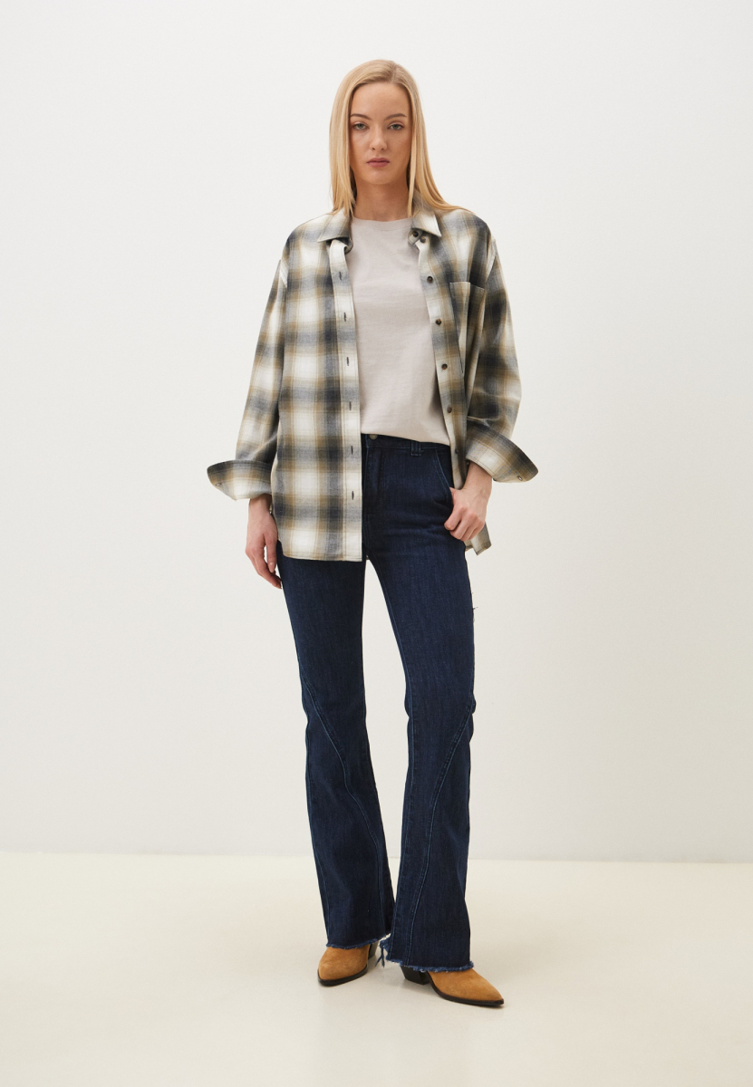 Джинсы-клёш