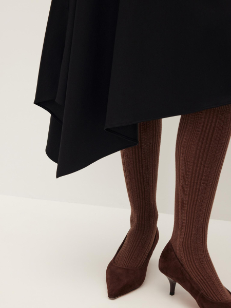 Юбка асимметричная Chaika, цвет: Черный, AW25SK02-09 купить онлайн