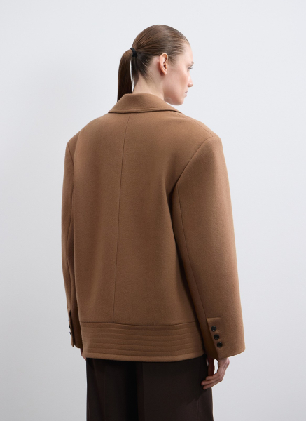 Полупальто-бушлат ALL WE NEED, цвет: кэмел,  купить онлайн