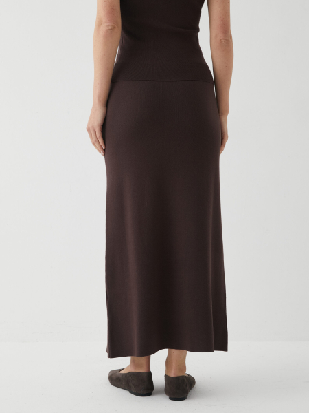 Юбка-миди Marou, цвет: коричневый, Mar_26021205 купить онлайн