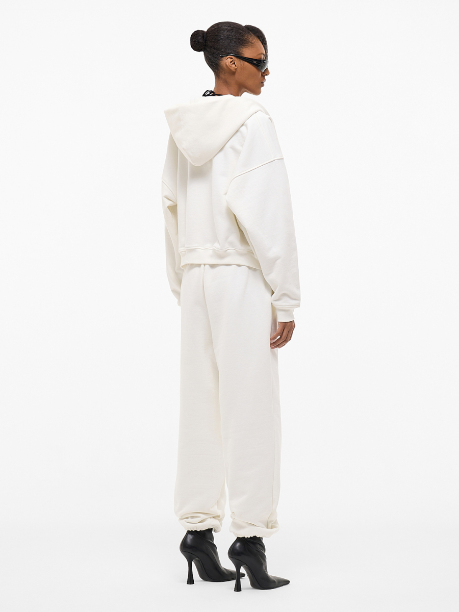 Худи на молнии "Провокация" FRHT&OUT OF REACH, цвет: молочный, HDZPRVKMLK купить онлайн