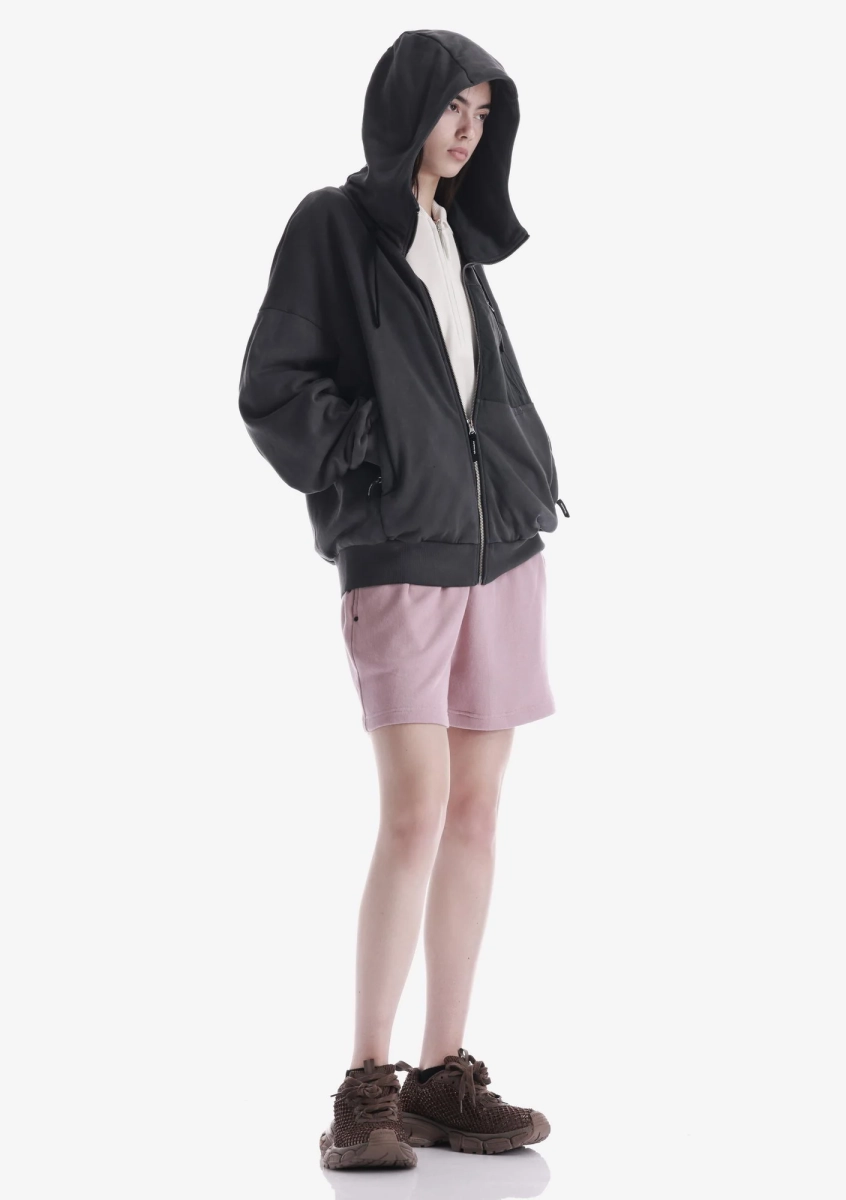 Худи на молнии KRAKATAU, цвет: темно-серый, Fu121-2 купить онлайн