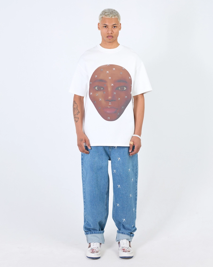 Футболка LUNA FACE WHITE ASIA ST 71, цвет: белый, Ast71.tt-Lunaface-wh купить онлайн