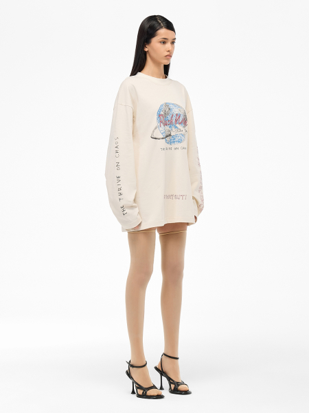 Лонгслив "Хаос" FRHT&OUT OF REACH, цвет: арктический, LSCHSRTC купить онлайн