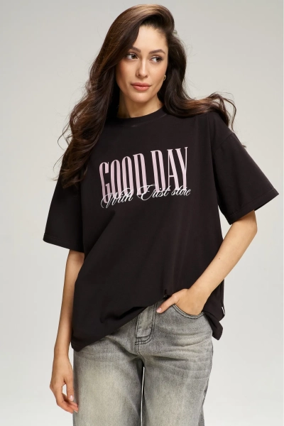 Футболка Good Day Choco Erist store, цвет: шоколадный, НФ-00003145 купить онлайн