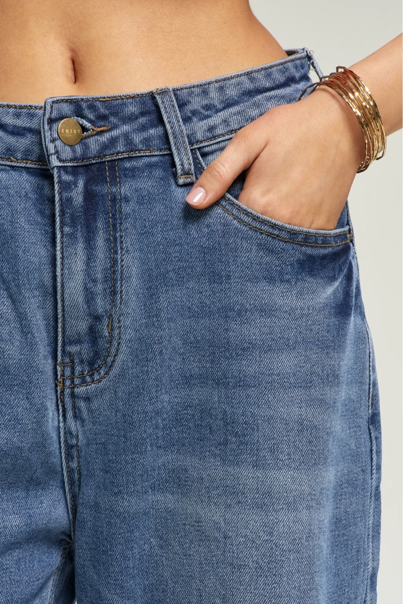 Джинсы BAGGY Classic Blue Erist store, цвет: синий, НФ-00000953 купить онлайн