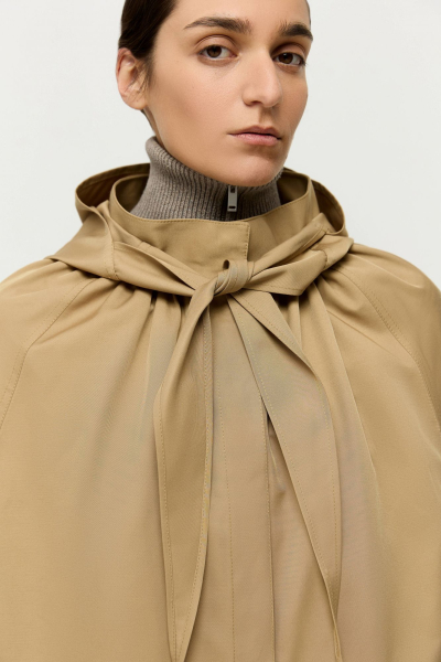 Дождевик-кейп AROUND, цвет: кэмел, 210_74PC01 купить онлайн