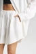 Костюм лён с шортами White Erist store, цвет: белый, НФ-00002313 купить онлайн