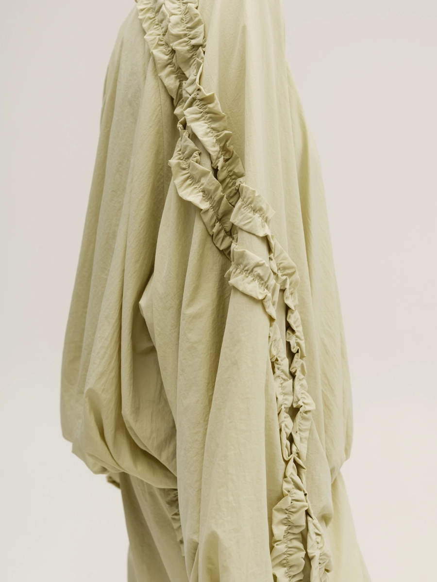 Олимпийка с поплывшими лампасами UNKE, цвет: зеленый, 2602J001N_G купить онлайн