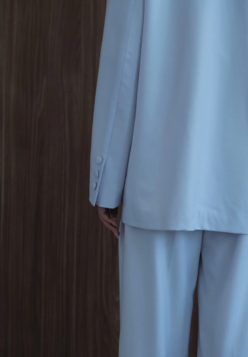 Жакет удлиненный "Чистота" Мини, цвет: голубой, НФ-00000506 купить онлайн